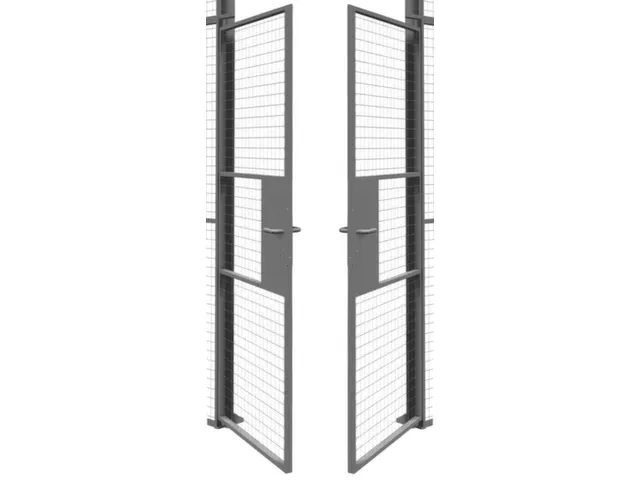 dubbele vleugeldeur,v. scheidingswandsysteem,HxB 2200x2000mm