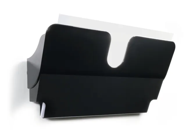 Folderhouder FLEXIPLUS A4 liggend magnetisch zwart