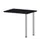 aanbouwtafel,i.h.v.,HxBxD 720-840x800x600mm,CC-zwart