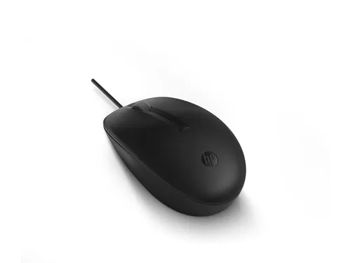 Muis HP 125 bedraad zwart