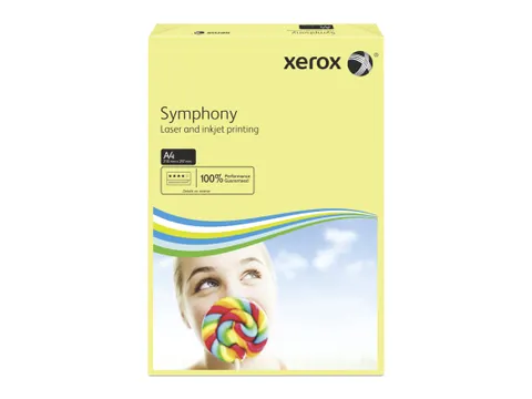 Papier Xerox 003R93975 Symphony pastel Geel A4 80 Gram 500 Vel