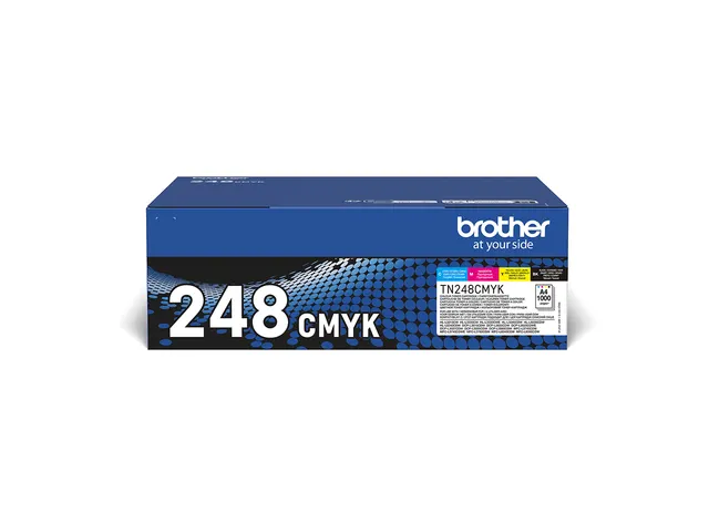 Toner Brother TN-248VAL zwart en kleur