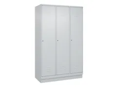 locker voor scheiding van kleding,HxBxD 1950x1200x500mm,3vak