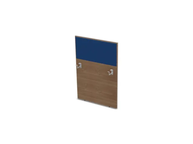 baliepaneel,v. bureau,aanbouw rechts,B 800mm,NT-cherry,BN6016-blauw