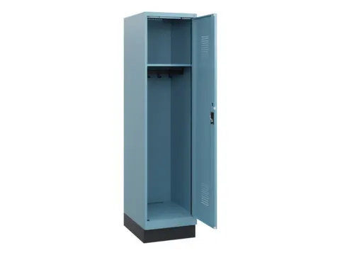 schoollocker,HxBxD 1630x400x500mm,1vak,vak B 400mm,cil.-slot,sokkel