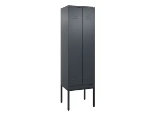 locker voor scheiding van kleding,HxBxD 2120x600x500mm,2vak - 1