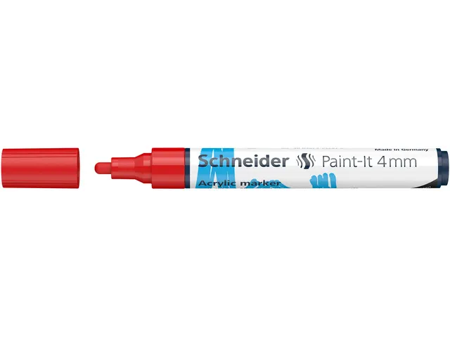 Acrylmarker Schneider Paint-It 320 4mm rood