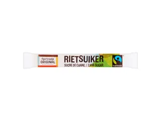 Rietsuikersticks Fairtrade Original 600 stuks - 10