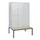 Dubbeldekse dekenkist,HxBxD 1950x1200x815mm,3x2vak.,vak B 400mm