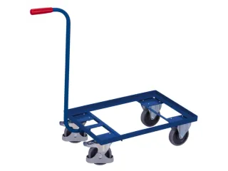 Platformwagen Duwstang 250kg Open Laadvloer Lxb 615x414mm - 2