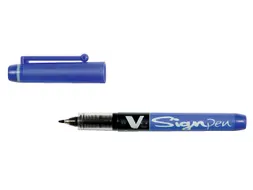 Fineliner Pilot V-Sign Pen Medium Punt Blauw