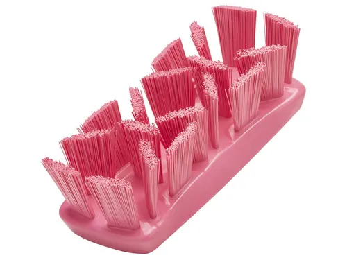 Vikan 3891-1 UST Kleine Werkborstel Harde vezel 176mm Roze