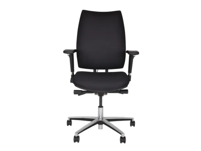 chaise de bureau pivotante,Mécan. synchrone,a. accoudoirs 4D