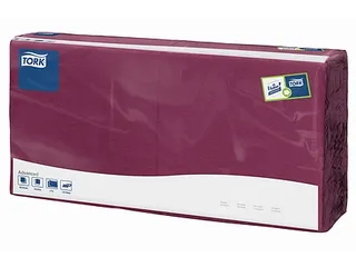 Tork 477207 Lunchservet 33x33cm 2-laags 1/4 vouw 10x200st Paars - 1