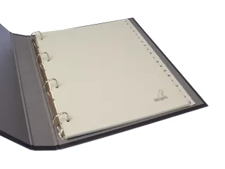 Tabblad ECO Kangaro A4 letters 180 grams grijs karton 4-gaats 20-delig - 2