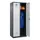 locker,HxBxD 1850x800x500mm,2vak,vak B 400mm,cil.-slot,staand op vloer