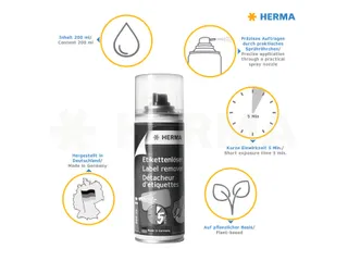 HERMA 1266 Etikettenverwijderaar Aerosol 200 ml - 3