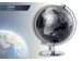 TROIKA Wereldbol Lunar 20cm Chroom Zwart-zilver