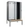 PBM-locker met bank,HxBxD 2120x1200x815mm,4vak,vak B 300mm
