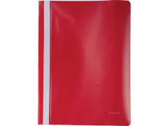 snelhechtmap ft A4 PP rood, pak van 25 stuks