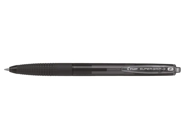Balpen PILOT Super Grip G fijn zwart