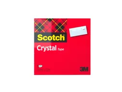 Plakband Scotch 600 19Mmx33M Crystal Clear