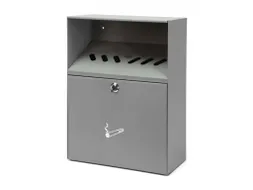 Wandasbak met dak Grijs Slot