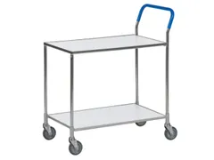 tafelwagen,draagverm. 150kg,2xstaalplaat,laadvl. LxB 760x430mm