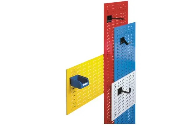Gesleufde Plaat Staal Hxb 2000x450mm Staand Ral 1023 Verkeersgeel