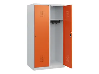 schoollocker,HxBxD 1530x800x500mm,2vak,vak B 400mm,cil.-slot - 1
