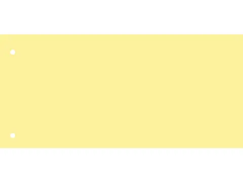 Scheidingsstrook Qbasic 240x105mm 50 stuks geel