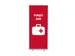Roll-Banner 85x200 complete set met print "First Aid" Rood EHBO