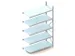 rayonnage grande largeur,rayonnage suivant,HxlxP 3000x1907x800mm
