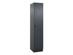 locker,HxBxD 1950x400x500mm,1vak,vak B 400mm,draaigrendel,sokkel