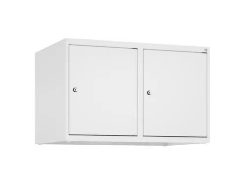 opzetkast,v. locker,2vak.,vak B 400mm,HxBxD 500x800x500mm,vleugeldeur