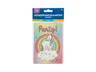 Uitnodigingskaarten Unicorn - 6