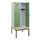 locker met bank,HxBxD 1950x800x815mm,2vak,vak B 400mm,draaigrendel