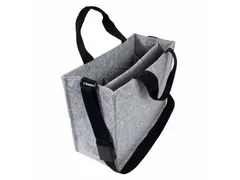 Bureau Tas Hybride werken Classic M lichtgrijs M 360x280x150mm