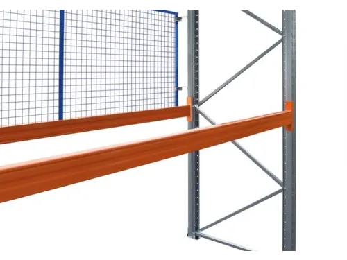 gaasachterwand,v. palletstelling,HxB 1000x1825mm,v. stelling B 1825mm