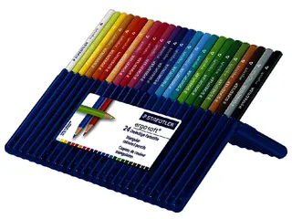 Kleurpotloden Staedtler Ergosoft 157 driekantig 24 stuks assorti - 2