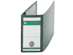 Ordner Leitz 1078 A6 77mm dwars karton zwart