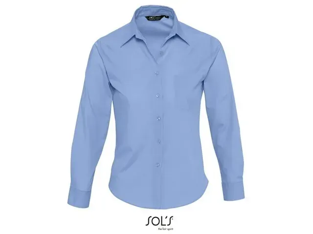 Sol'S L621 dames hemd, blauw, maat 2XL, per stuk
