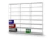 rayonnage pour classeurs,rayonnage suivant,HxlxP 2550x1000x600mm
