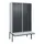 locker voor scheiding van kleding,HxBxD 2120x1200x815mm,4vak
