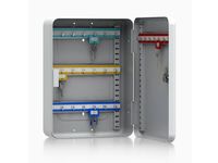 Sleutelkast Sln M 28 Sleutels mechanisch combinatieslot grijs