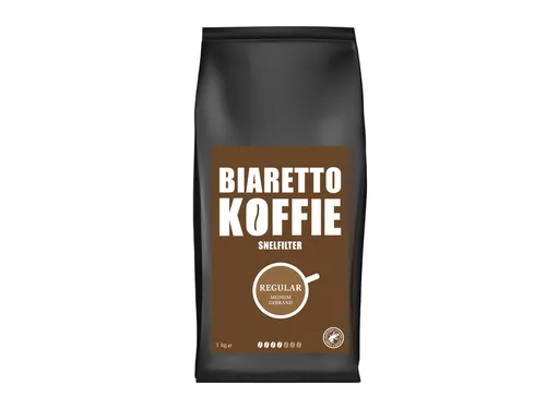 Koffie Biaretto snelfiltermaling regular 1000 gram