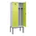 locker voor scheiding van kleding,HxBxD 2120x800x500mm,2vak