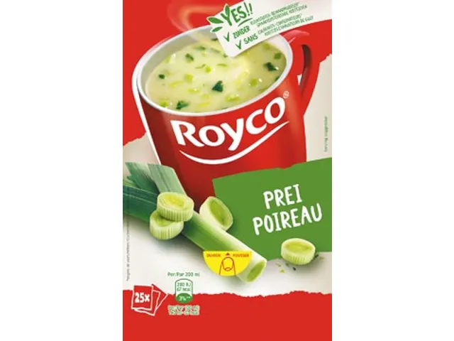 Royco Minute Soup Classic Prei Doos 25 Stuks