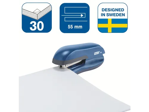 Nietmachine Rapid F16 Halfstrip 20vel 24/6 blauw