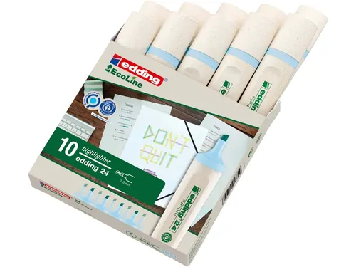 Markeerstift edding 24 EcoLine pastel blauw